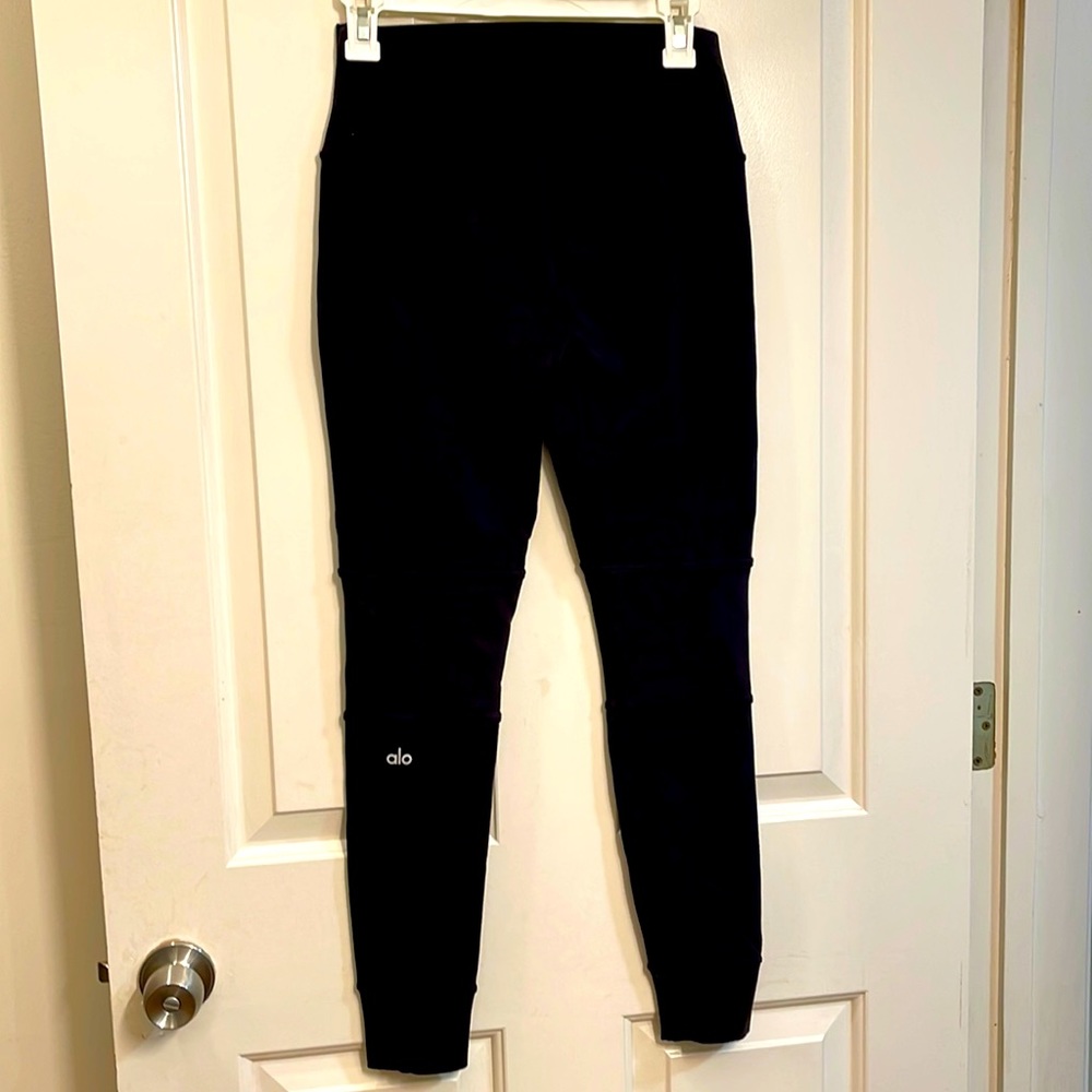 Alo Yoga Moto full length leggings Black sz M